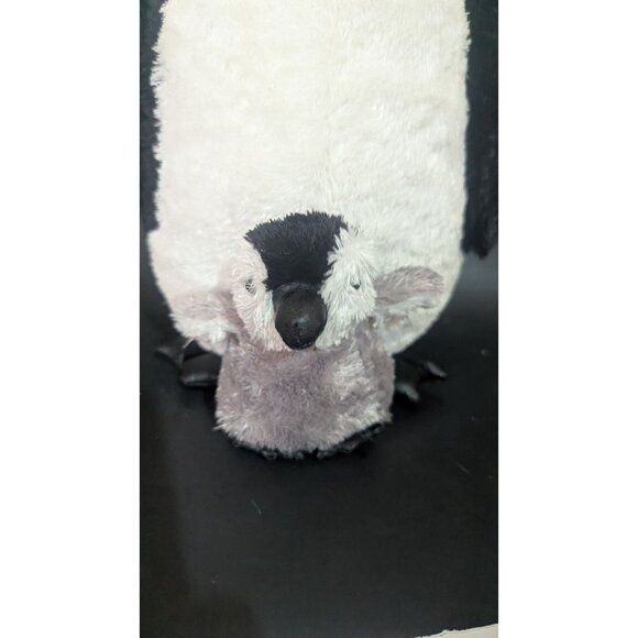 Aurora Emperor Penguin  and baby  Plush Toy  11" Soft Huggable Stuffed Animal - Picture 8 of 10